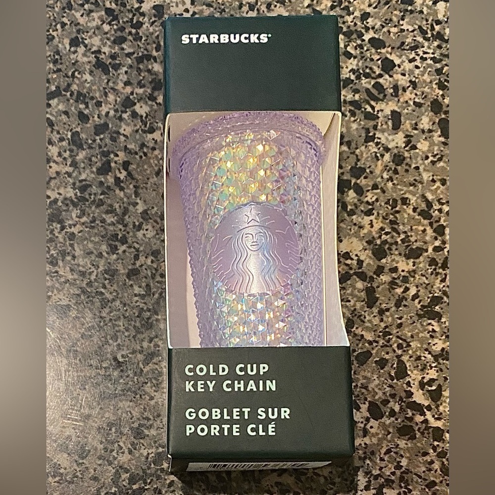NWT Starbucks 2023 Cold Drink keychain New, Sealed